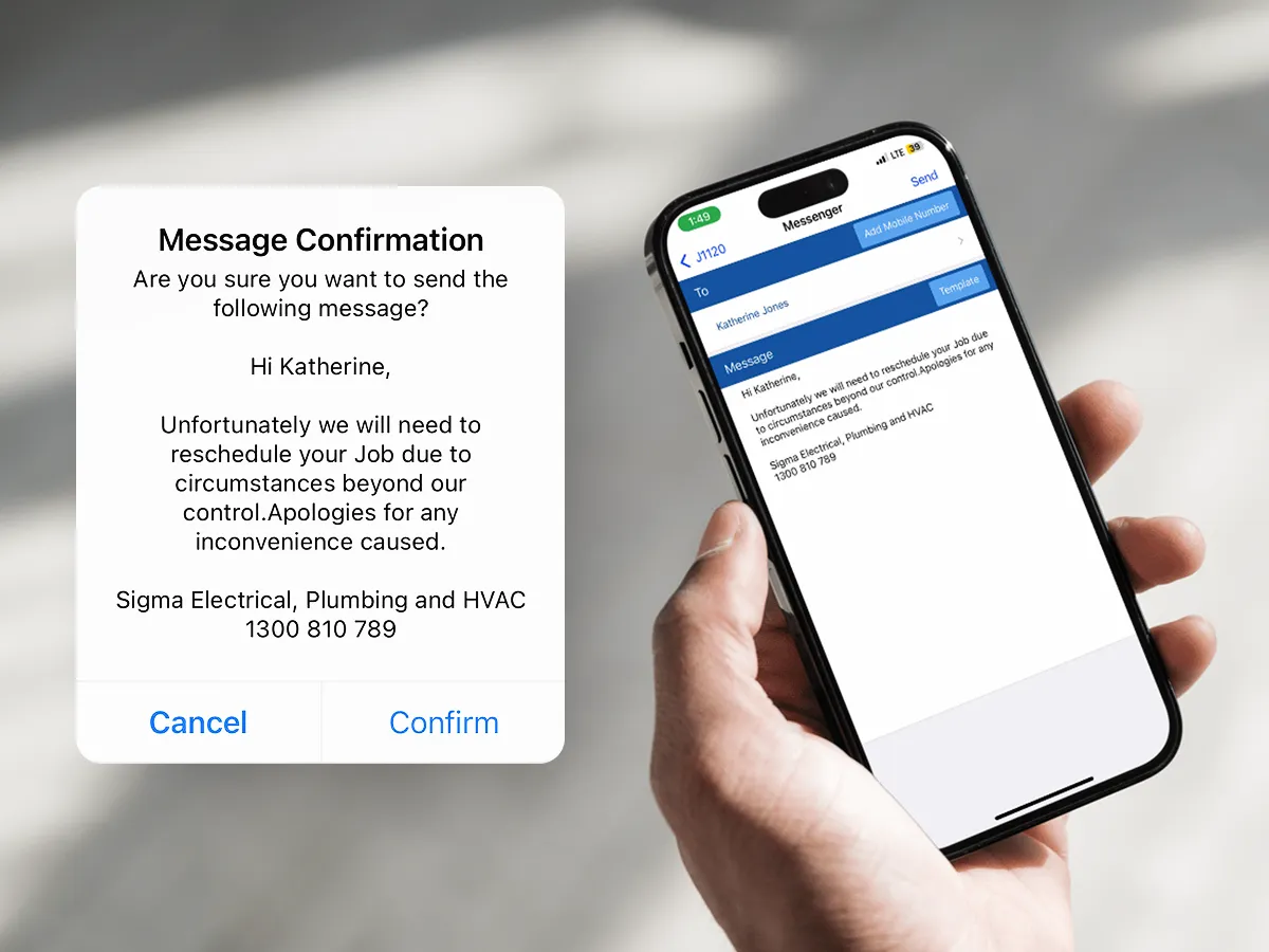 Smart SMS reminders