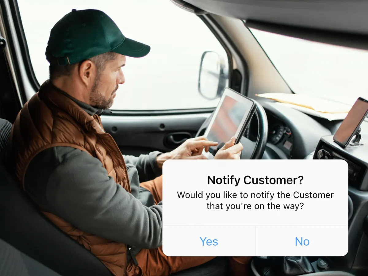On-approach notifications